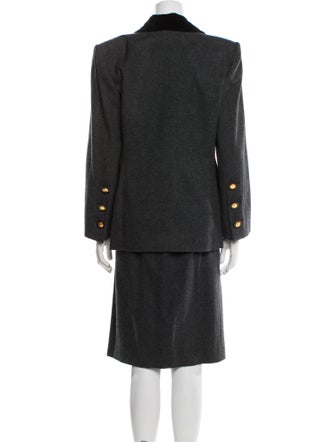 Givenchy Wool Skirt Suit