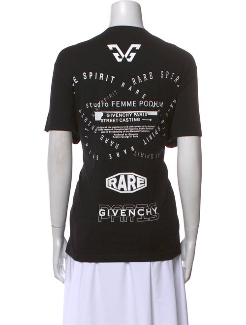Givenchy Graphic Print Crew Neck T-Shirt