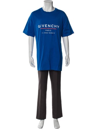 Givenchy Graphic Print Crew Neck T-Shirt