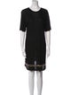 Givenchy Scoop Neck Mini Dress