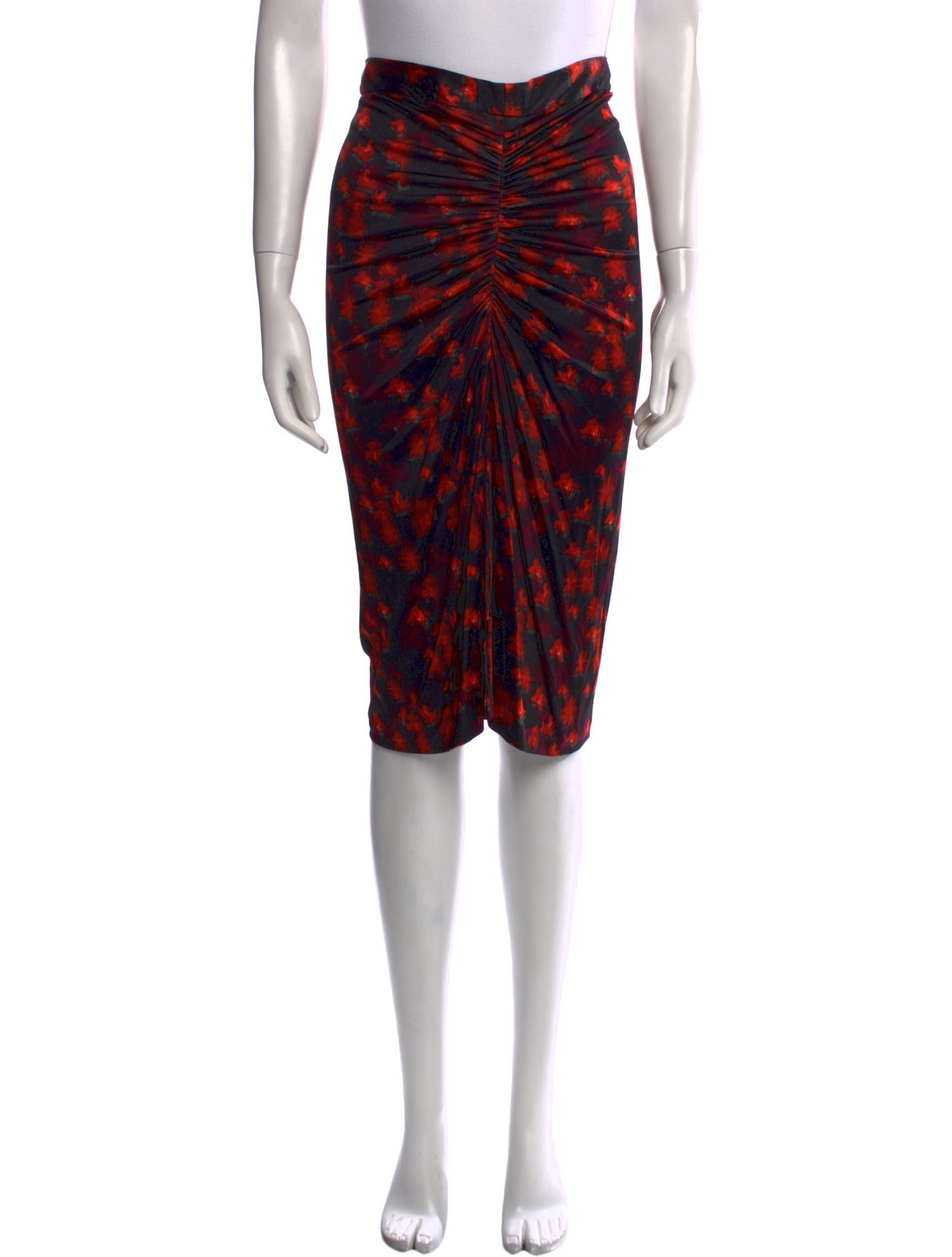 Givenchy Printed Knee-Length Skirt