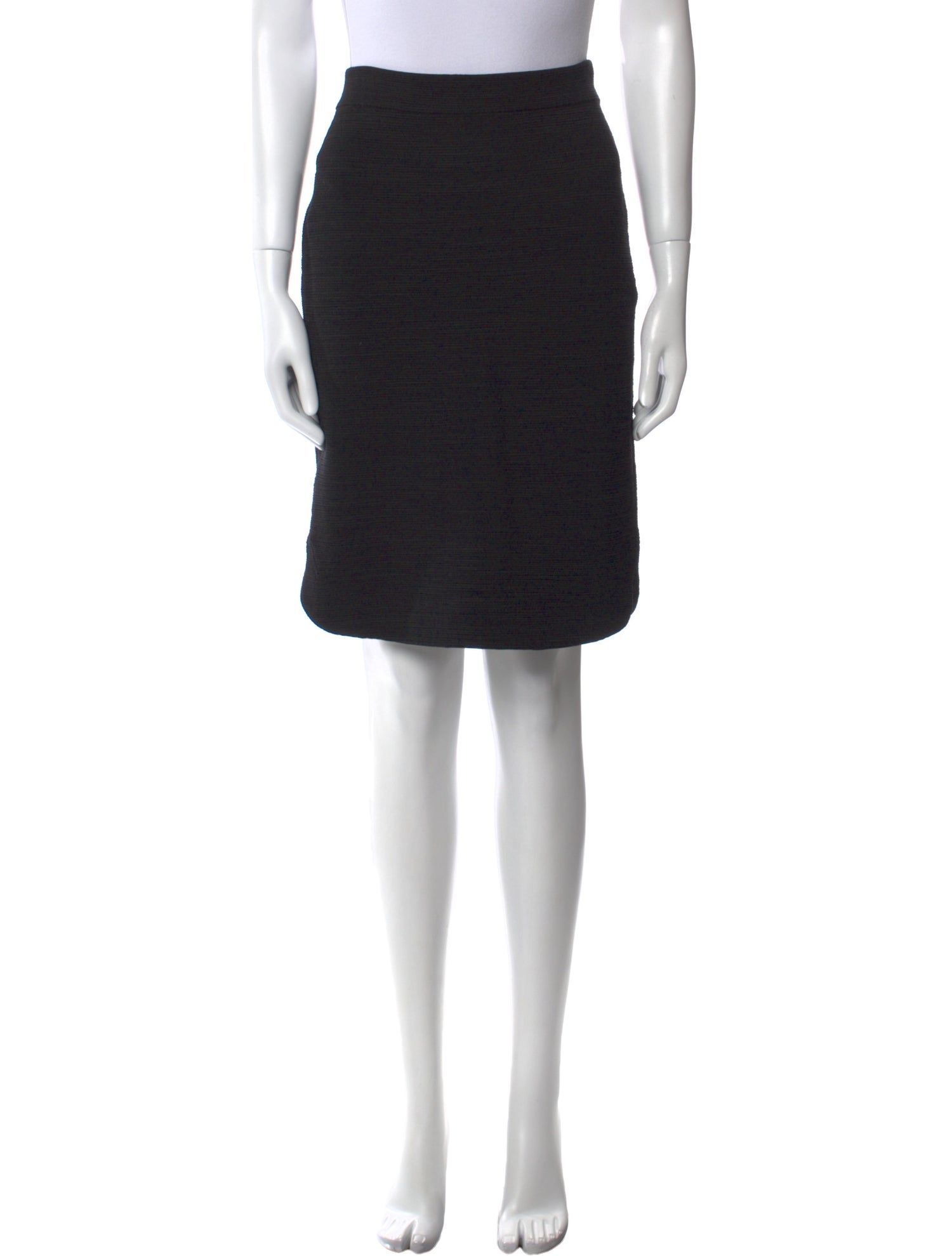 Givenchy Braided Accents Knee-Length Skirt