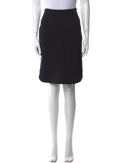 Givenchy Braided Accents Knee-Length Skirt