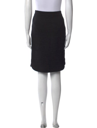 Givenchy Braided Accents Knee-Length Skirt