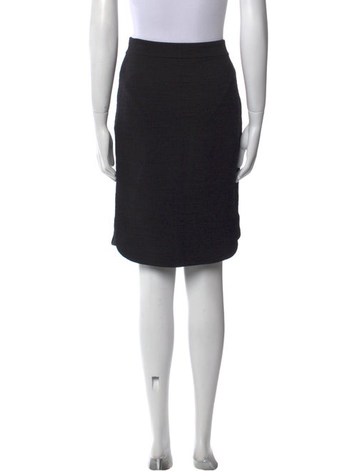 Givenchy Braided Accents Knee-Length Skirt