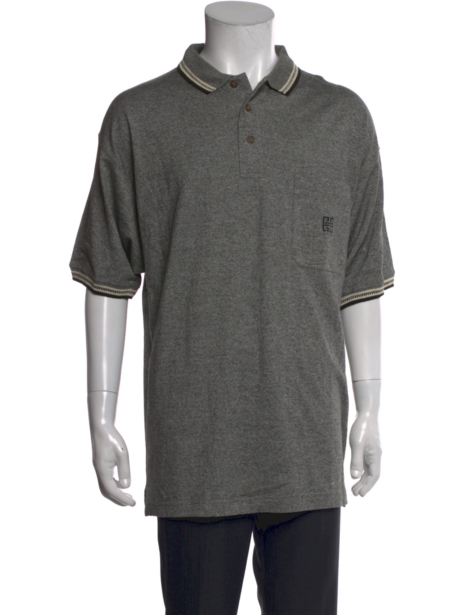 Givenchy Collar Short Sleeve Polo Shirt