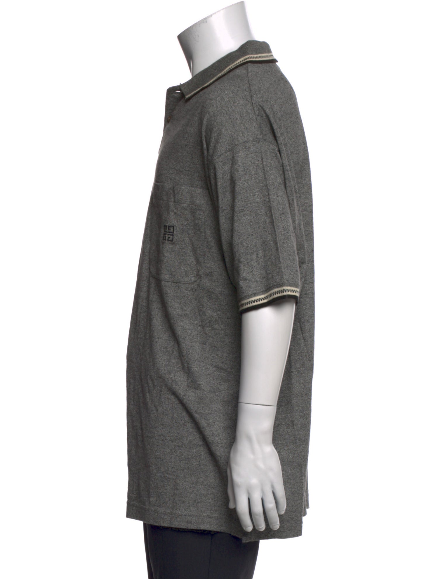 Givenchy Collar Short Sleeve Polo Shirt