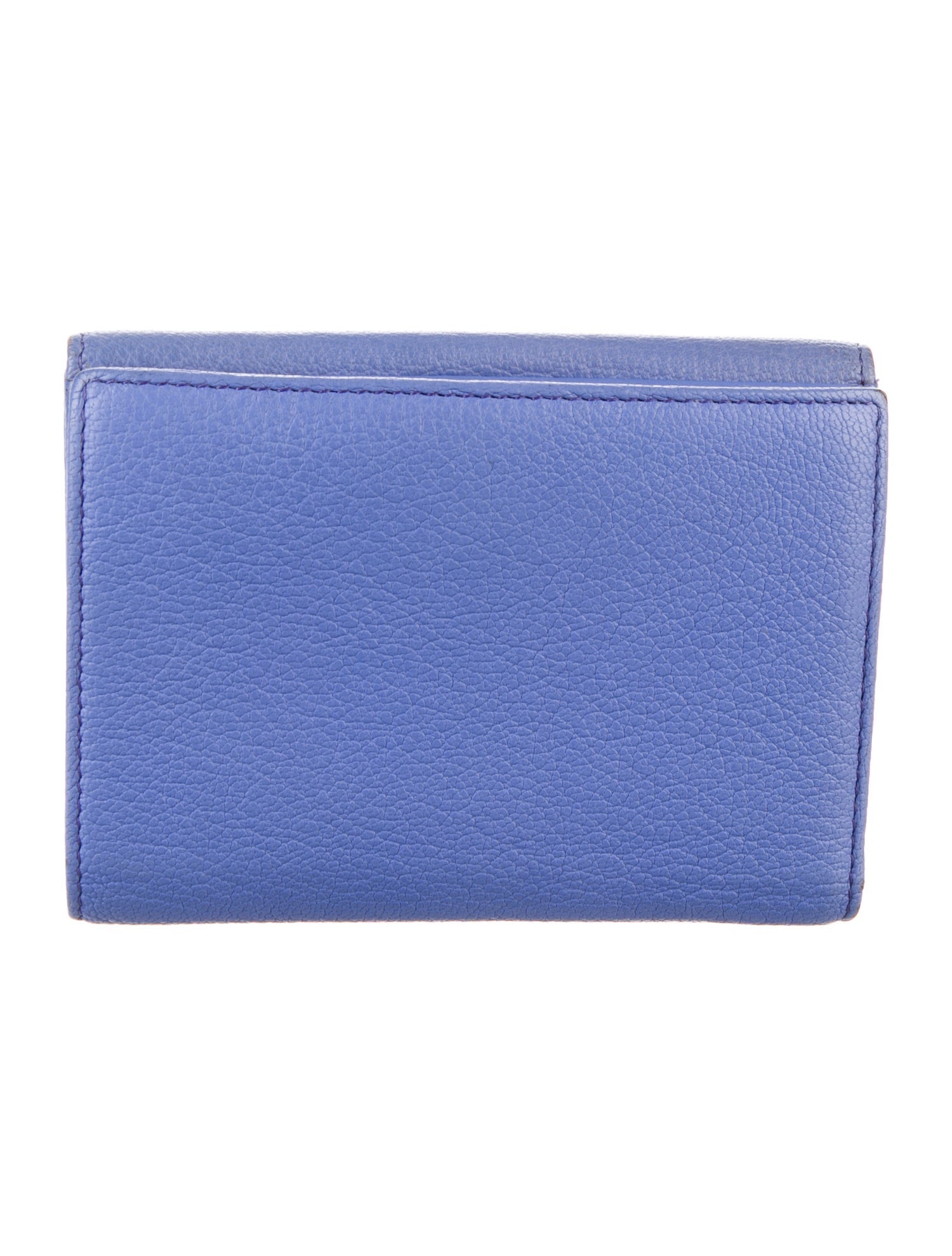 Givenchy Suede Printed Compact Wallet