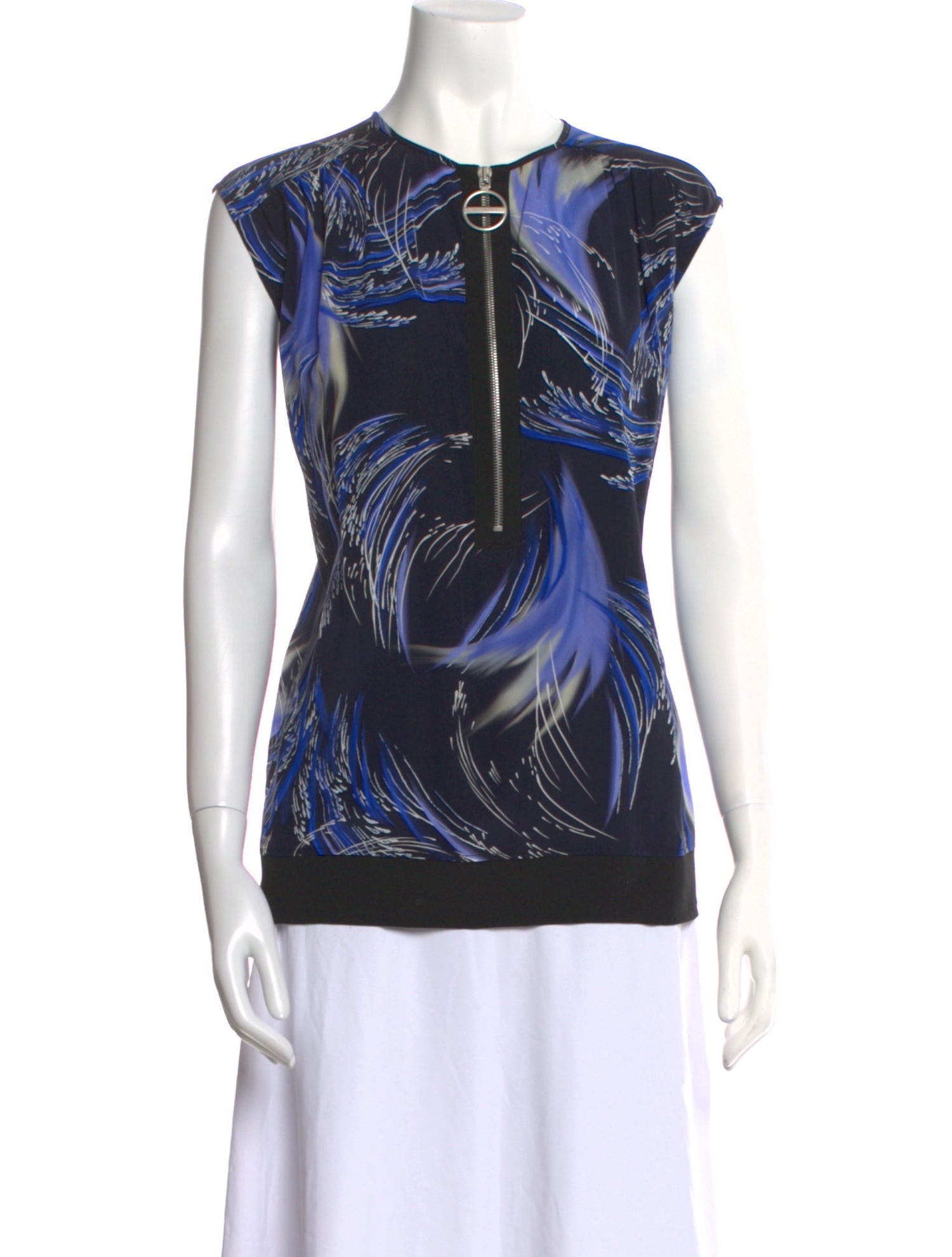 Givenchy Silk Printed Top