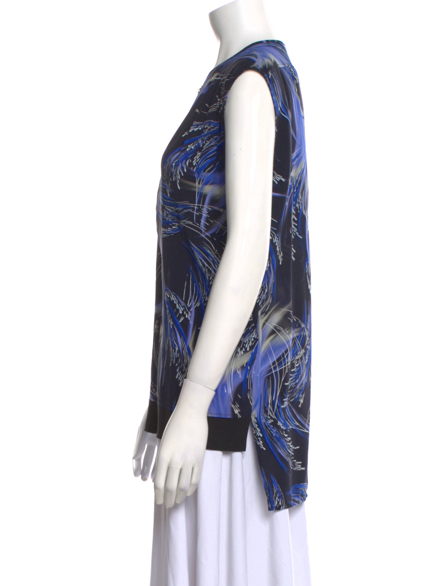 Givenchy Silk Printed Top