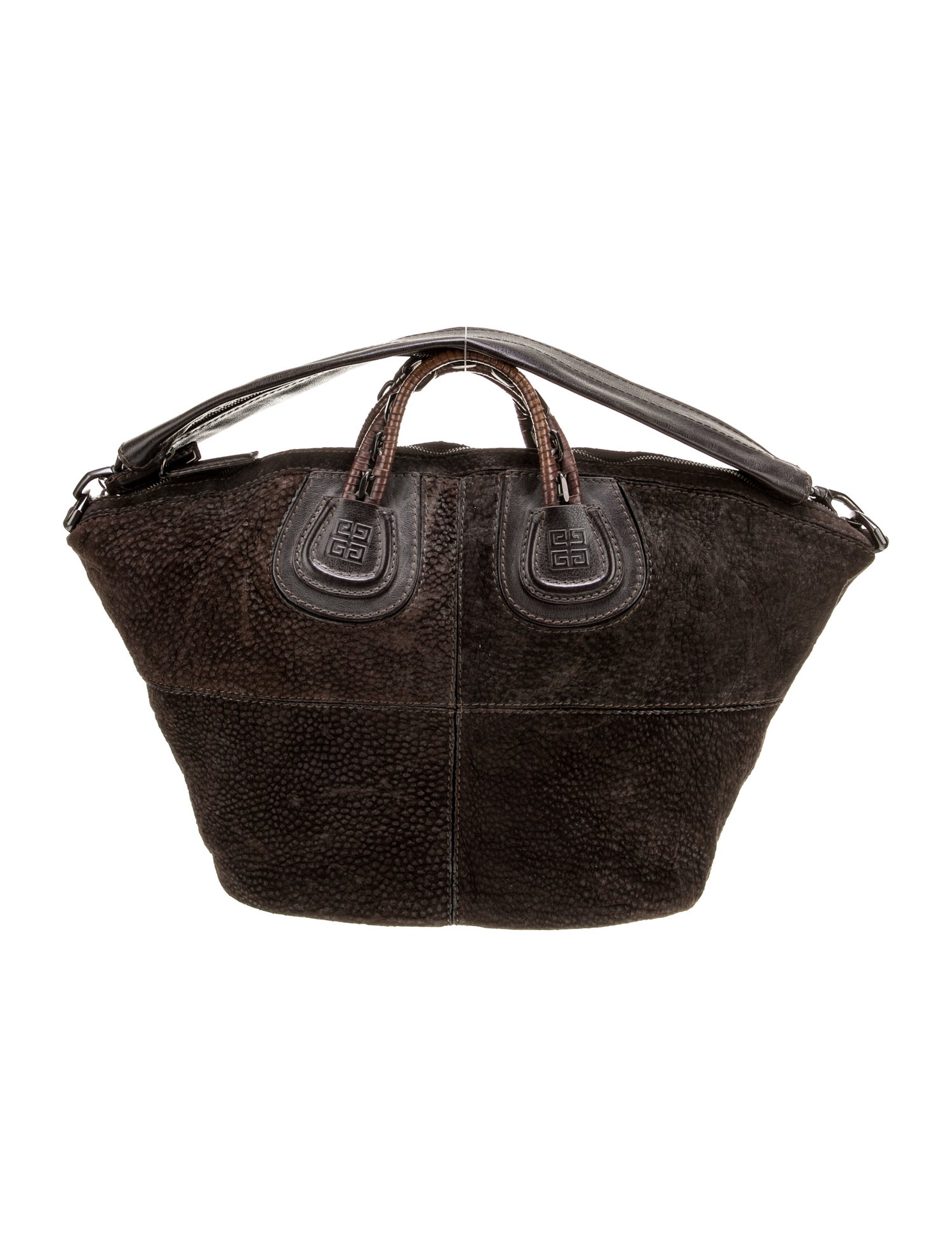 Givenchy Suede Top Handle Bag