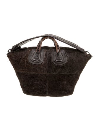 Givenchy Suede Top Handle Bag
