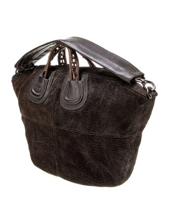 Givenchy Suede Top Handle Bag