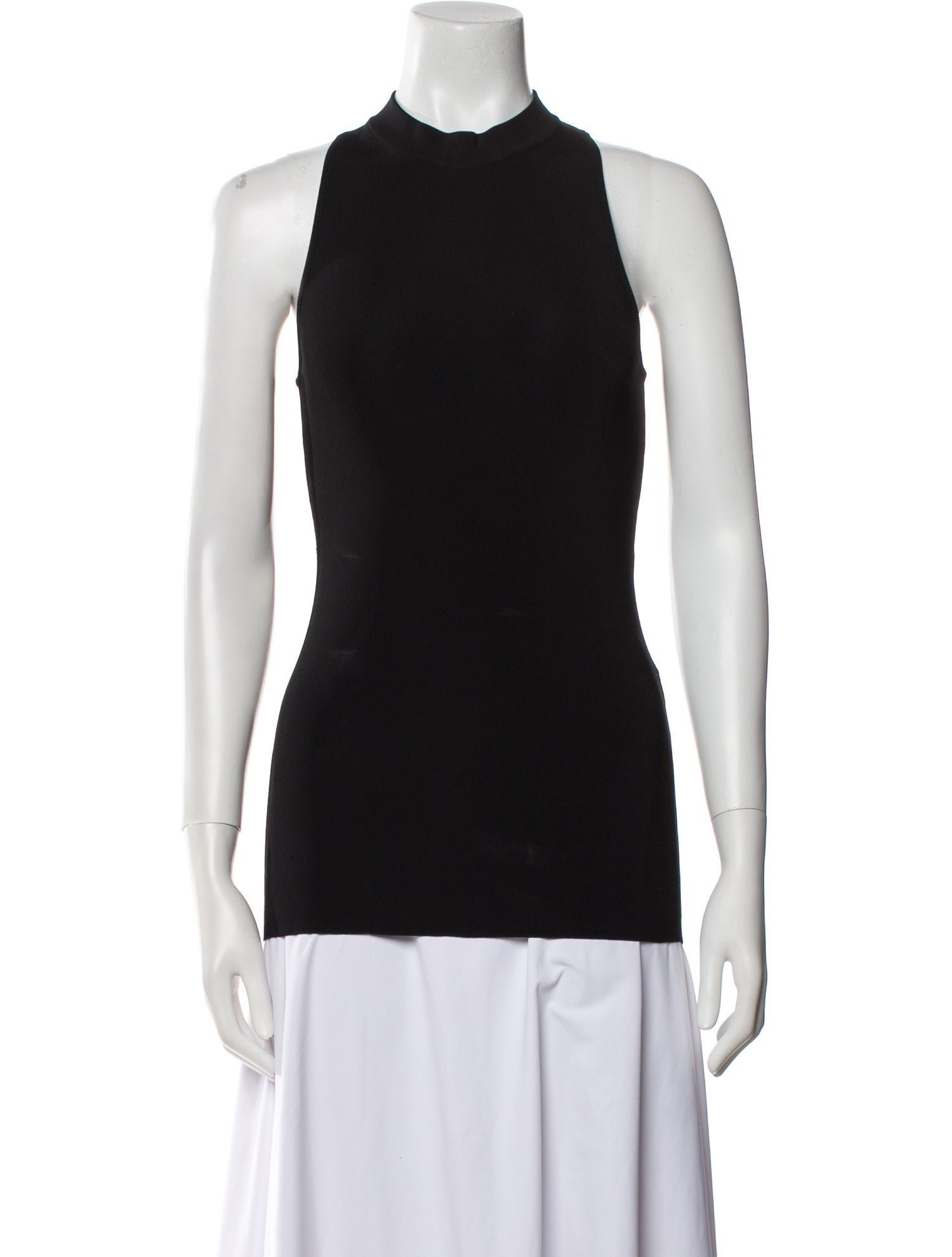 Givenchy Mock Neck Sleeveless Top