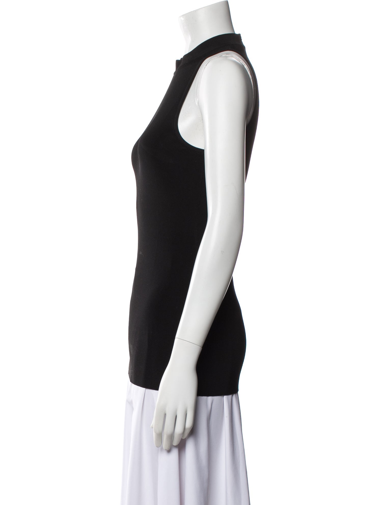 Givenchy Mock Neck Sleeveless Top