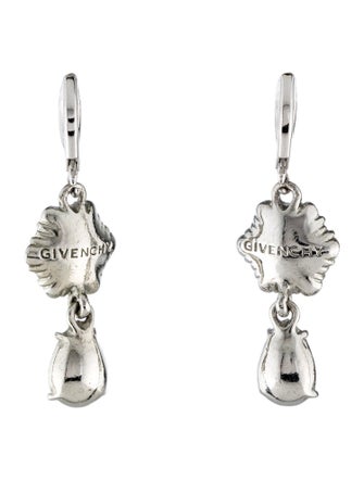 Givenchy Crystal Drop Earrings
