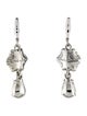Givenchy Crystal Drop Earrings