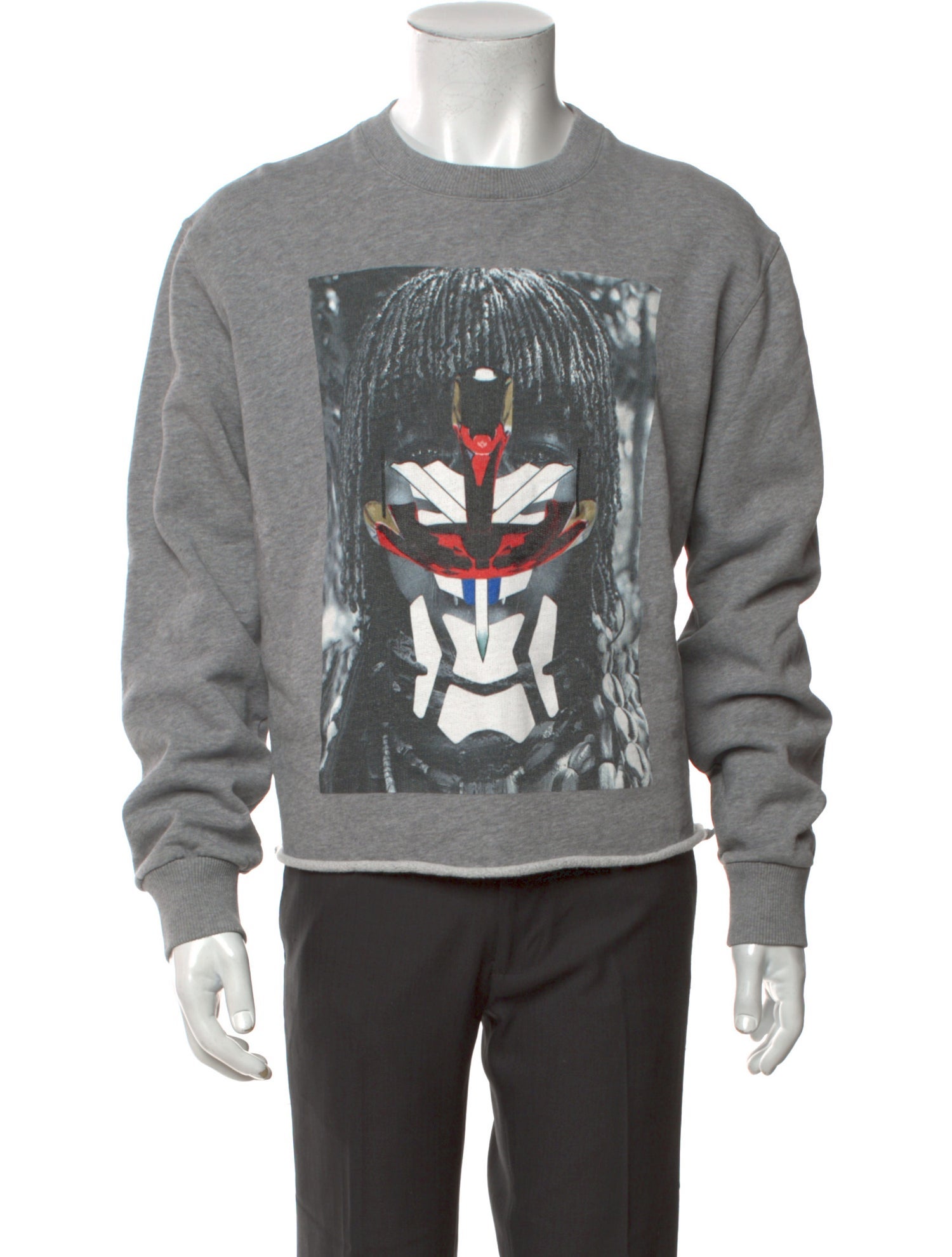 Givenchy Graphic Print Crew Neck Pullover