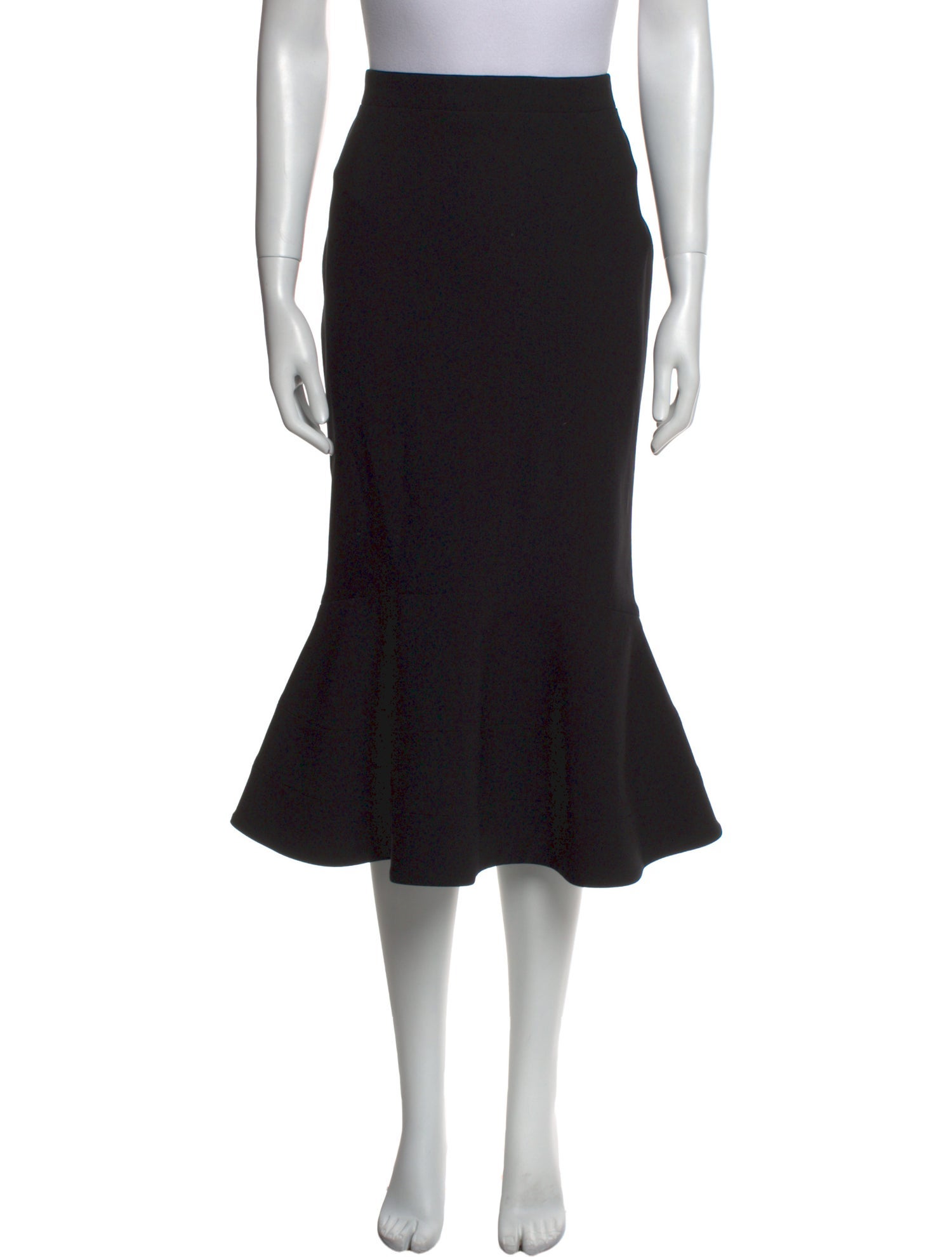 Givenchy Wool Midi Length Skirt