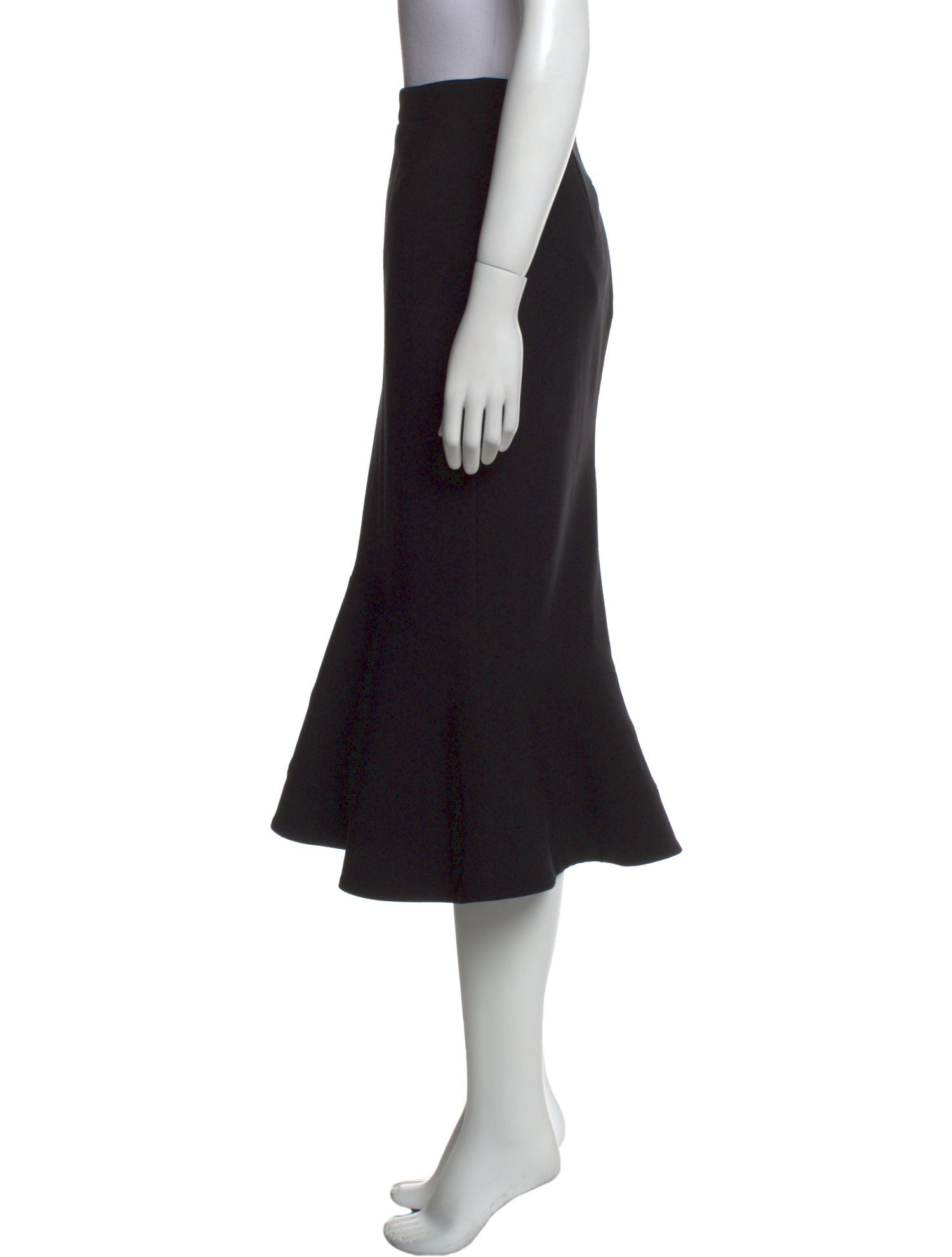 Givenchy Wool Midi Length Skirt