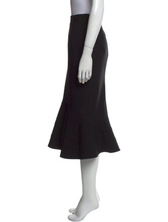 Givenchy Wool Midi Length Skirt