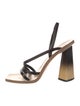 Givenchy Leather Slingback Sandals