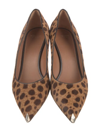Givenchy Ponyhair Animal Print Pumps