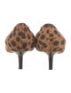 Givenchy Ponyhair Animal Print Pumps