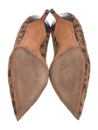 Givenchy Ponyhair Animal Print Pumps