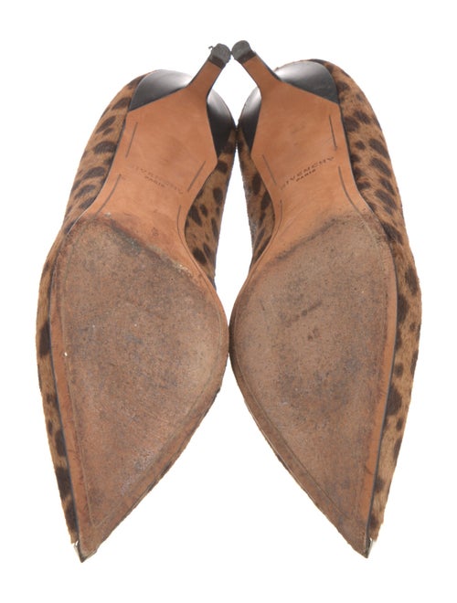 Givenchy Ponyhair Animal Print Pumps