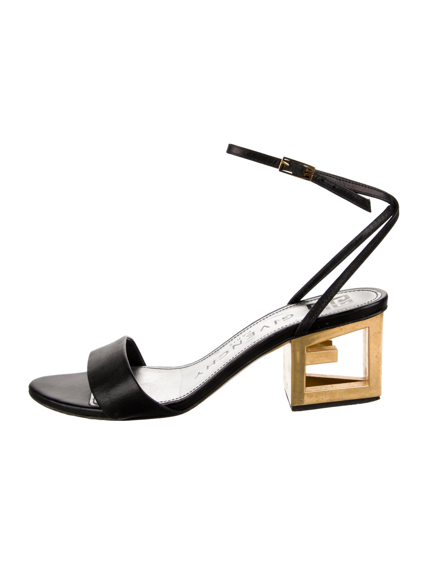 Givenchy Leather Slingback Sandals