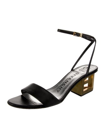 Givenchy Leather Slingback Sandals