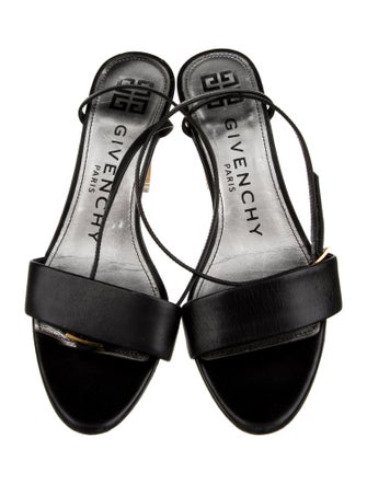 Givenchy Leather Slingback Sandals