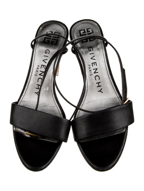 Givenchy Leather Slingback Sandals