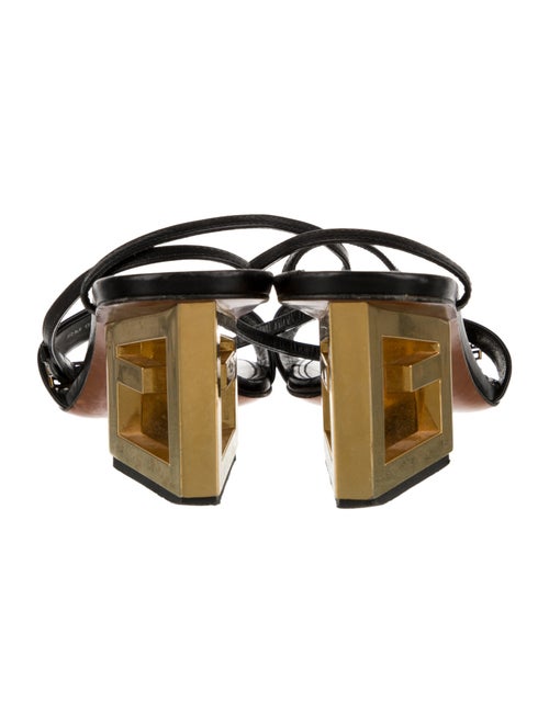 Givenchy Leather Slingback Sandals