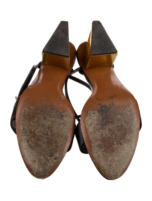Givenchy Leather Slingback Sandals