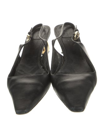 Givenchy Leather Colorblock Pattern Mules