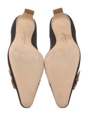 Givenchy Leather Colorblock Pattern Pumps