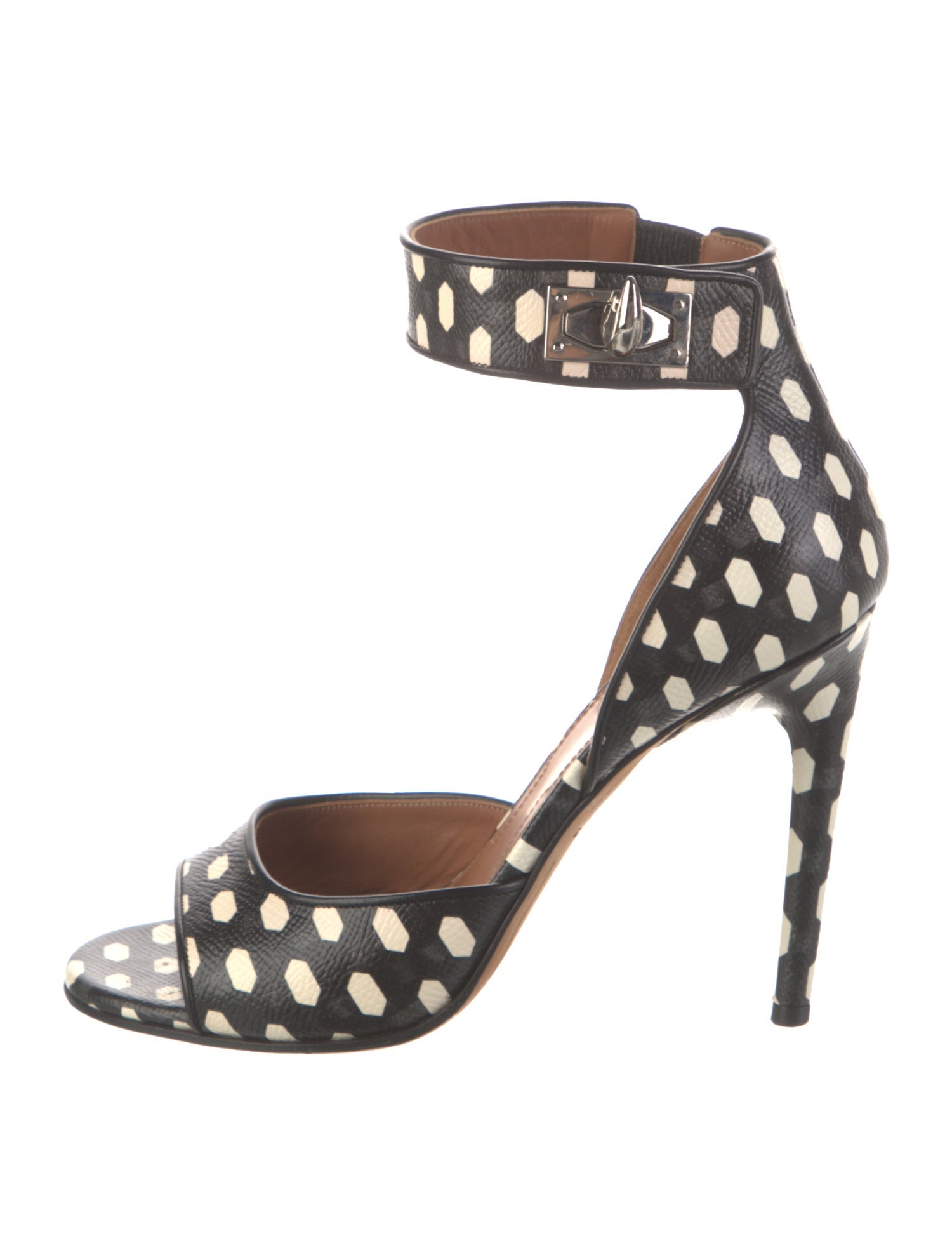 Givenchy Leather Printed Sandals