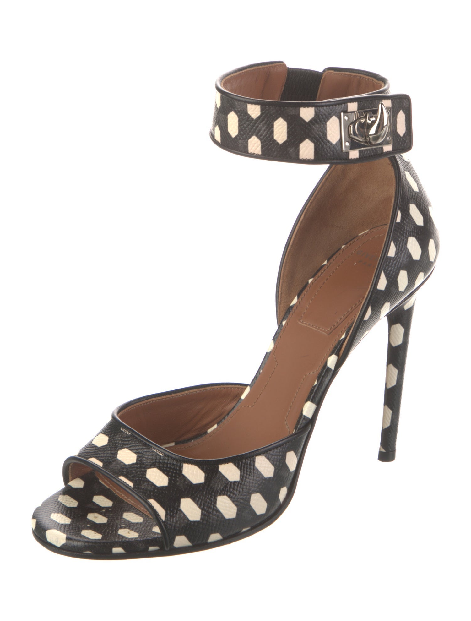 Givenchy Leather Printed Sandals