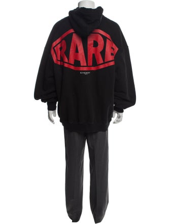 Givenchy Graphic Print Crew Neck Hoodie