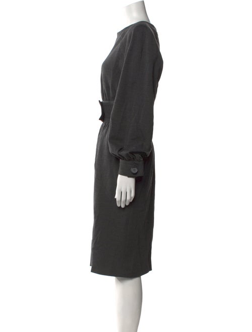 Givenchy Crew Neck Midi Length Dress
