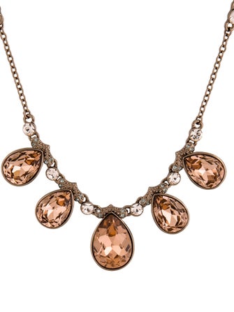 Givenchy Crystal Pendant Necklace