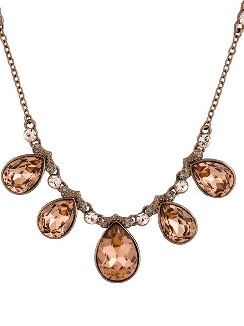 Givenchy Crystal Pendant Necklace