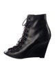 Givenchy Leather Lace-Up Boots