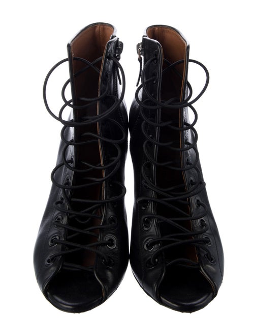 Givenchy Leather Lace-Up Boots