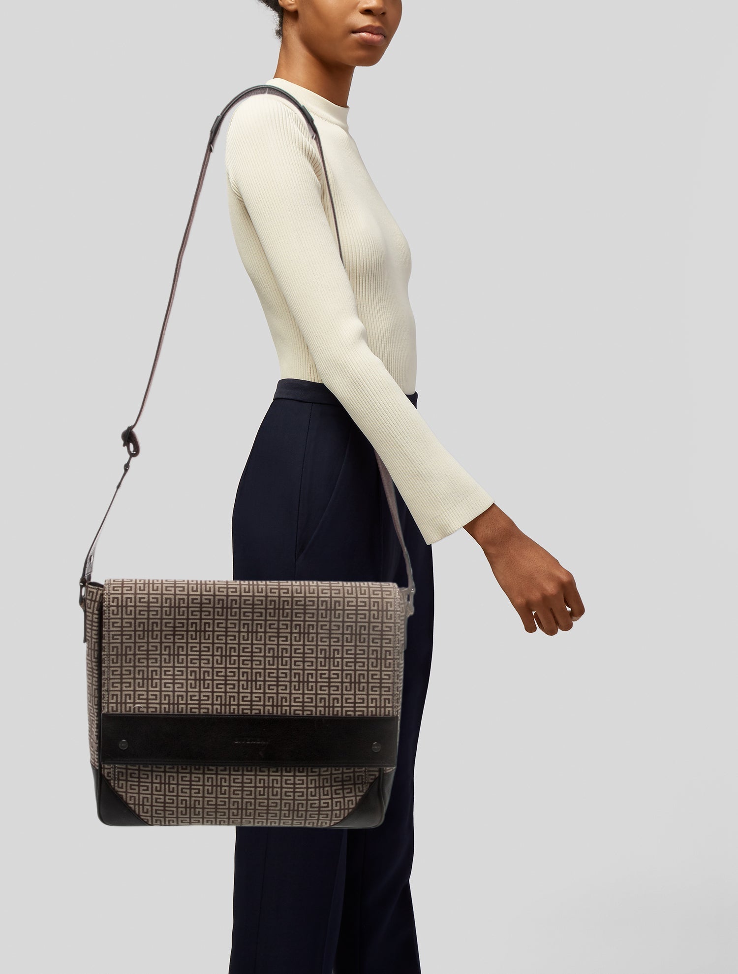 Givenchy Canvas Messenger Bag