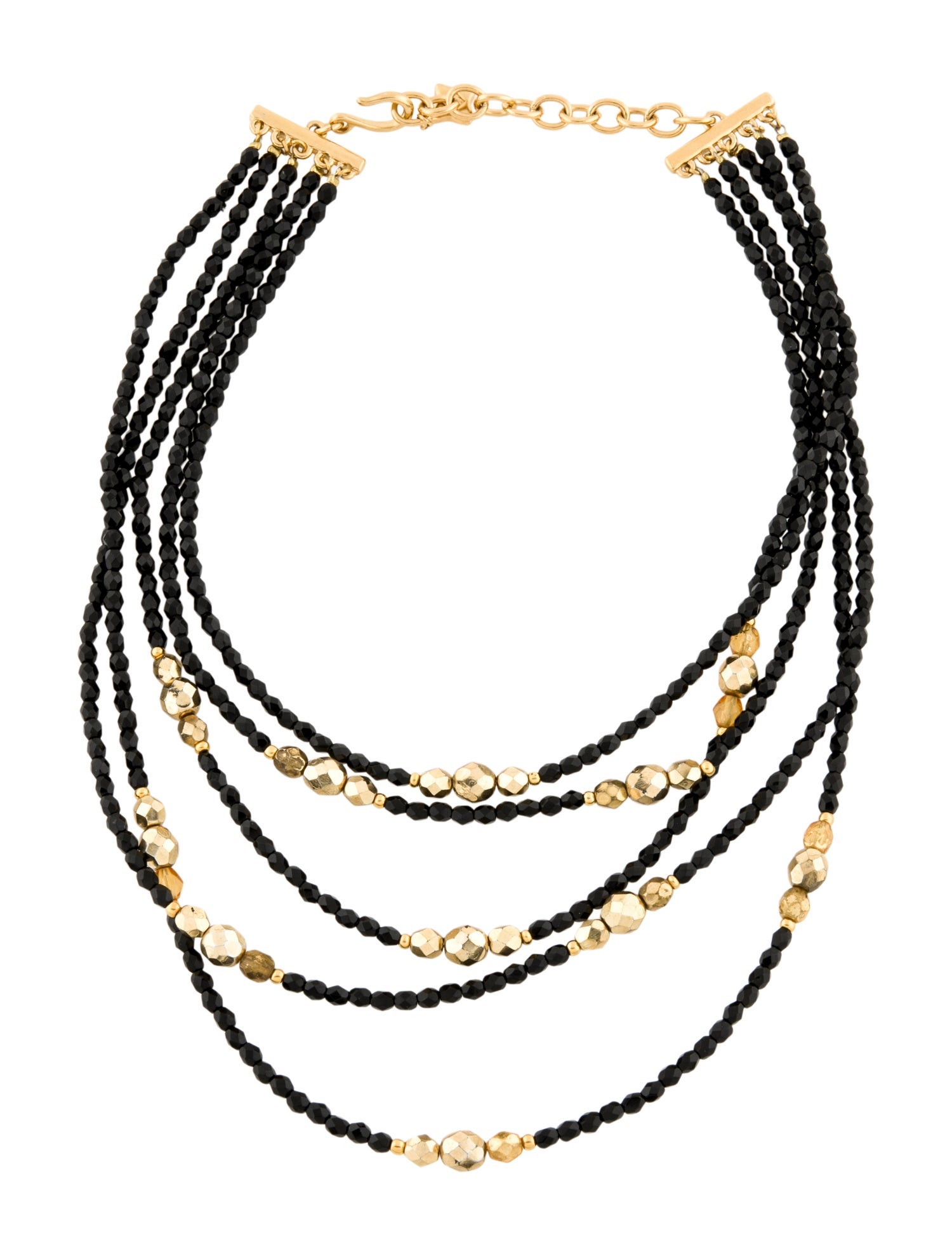 Givenchy Bead Multistrand Necklace
