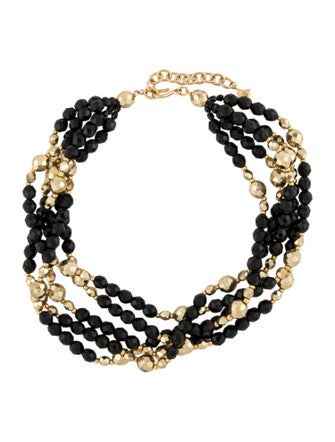 Givenchy Beaded Multistrand Necklace