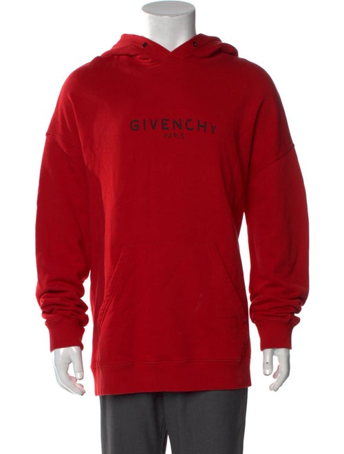 Givenchy Graphic Print Crew Neck Hoodie